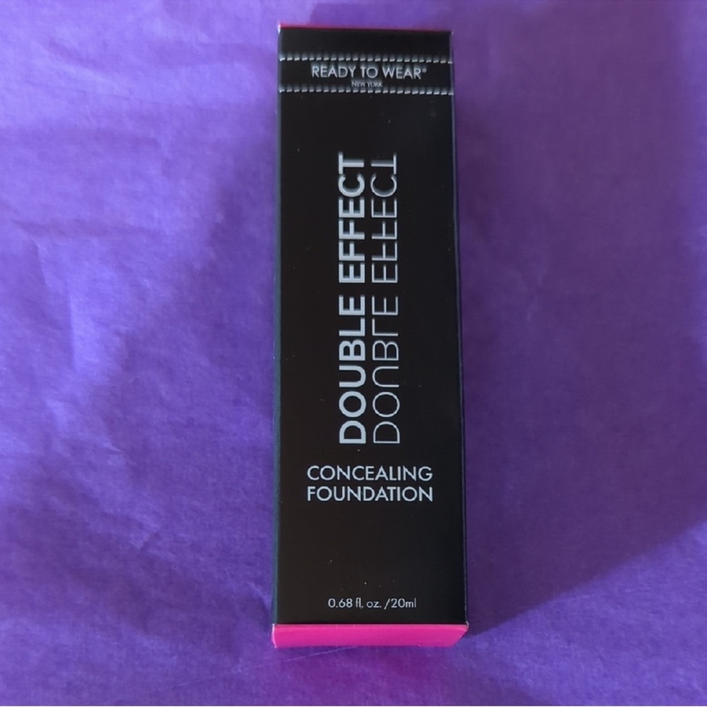 Ready To Wear Double Effect Concealing Foundation in shade Medium Dark NIB